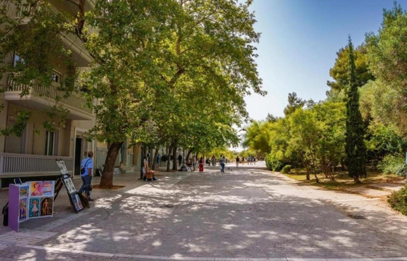 Ferienwohnung Acropolis Ancient World - 5 Minutes From Subway And Acropolis Museum Athen Exterior foto